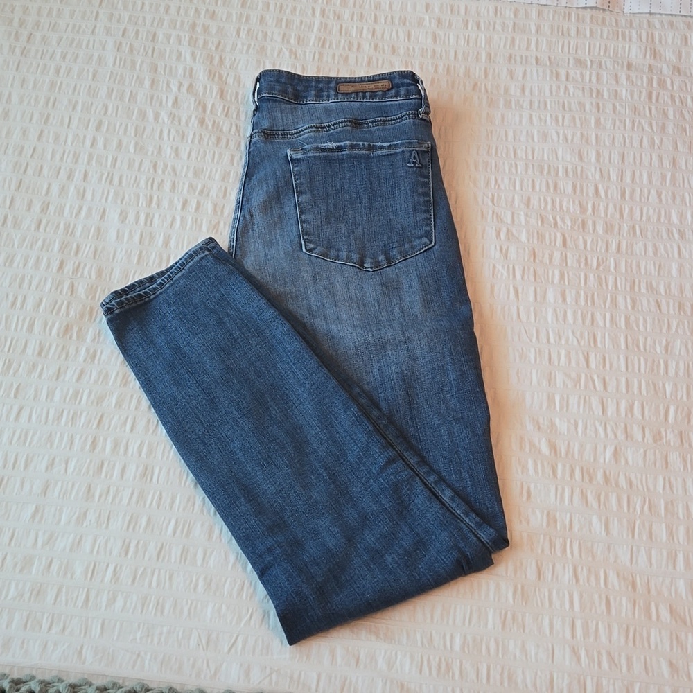 Articles Of Society Jeans Size 28 Skinny Blue 5-Pocket #4018MM-363N Wash Mona